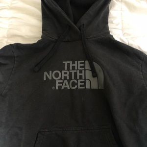 Men’s black medium north face hoodie